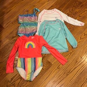 Bundle of Girl’s Bathing Suits Size 10/12